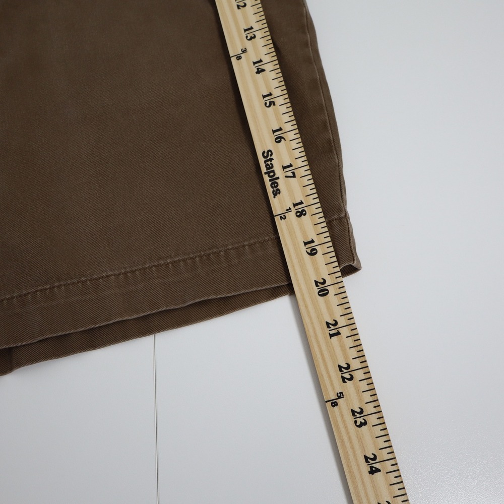 Polo Ralph Lauren Prospect Short Mens 40 Brown Classic Chino Cotton Flat Front - Picture 7 of 9